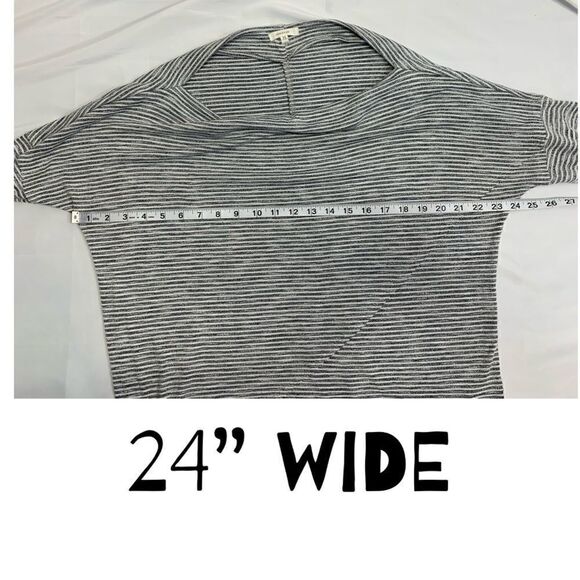 $5 add on item, MAURICES Long sleeve striped shirt sz M - Picture 6 of 12